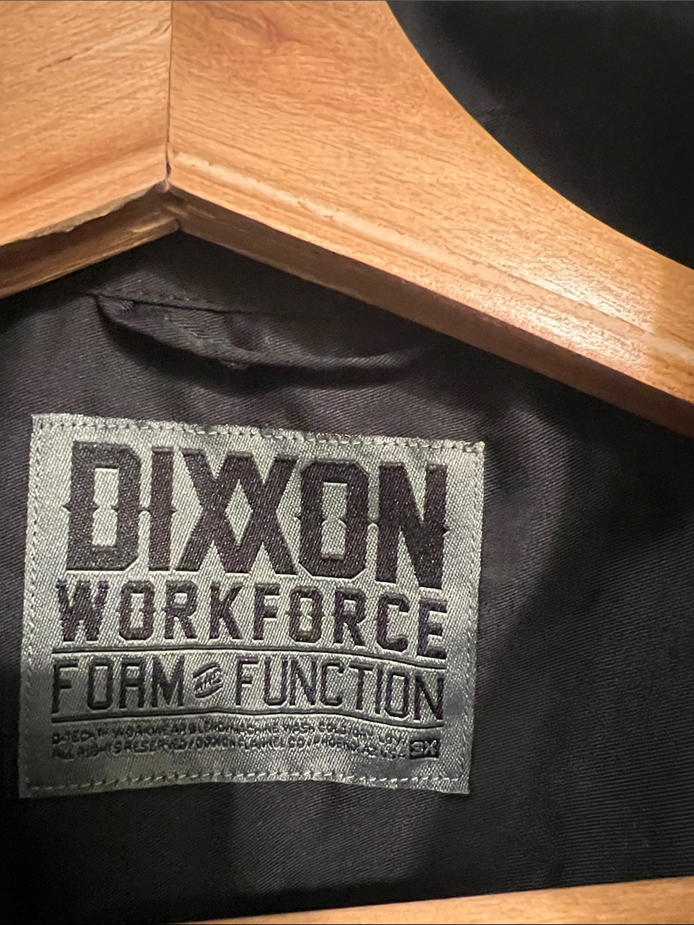 DIXXON Men’s XXXL Black Short-Sleeve Button-Up Workshirt - Picture 2 of 6